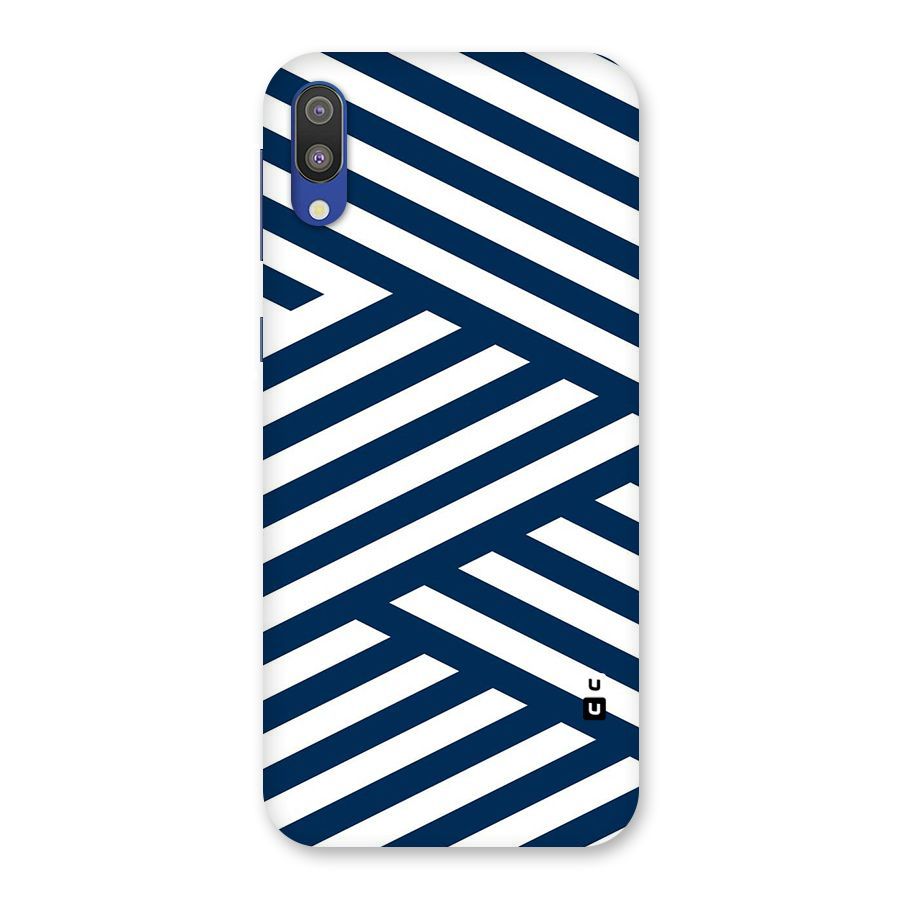 Zip Zap Pattern Back Case for Galaxy M10