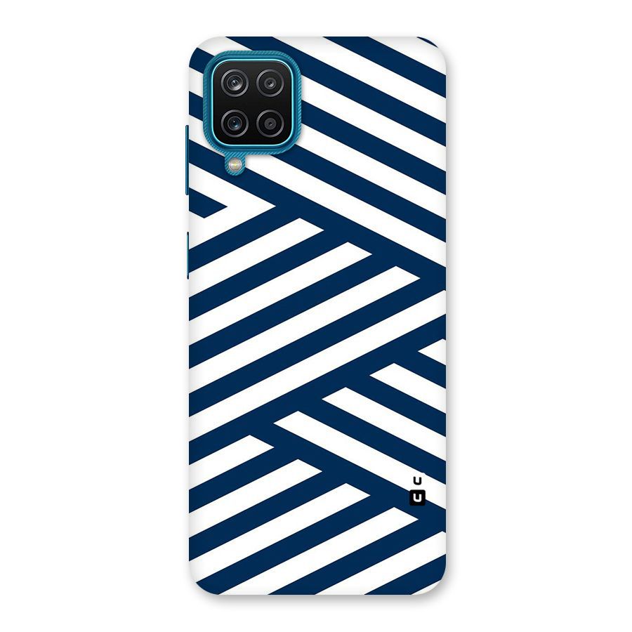 Zip Zap Pattern Back Case for Galaxy M12