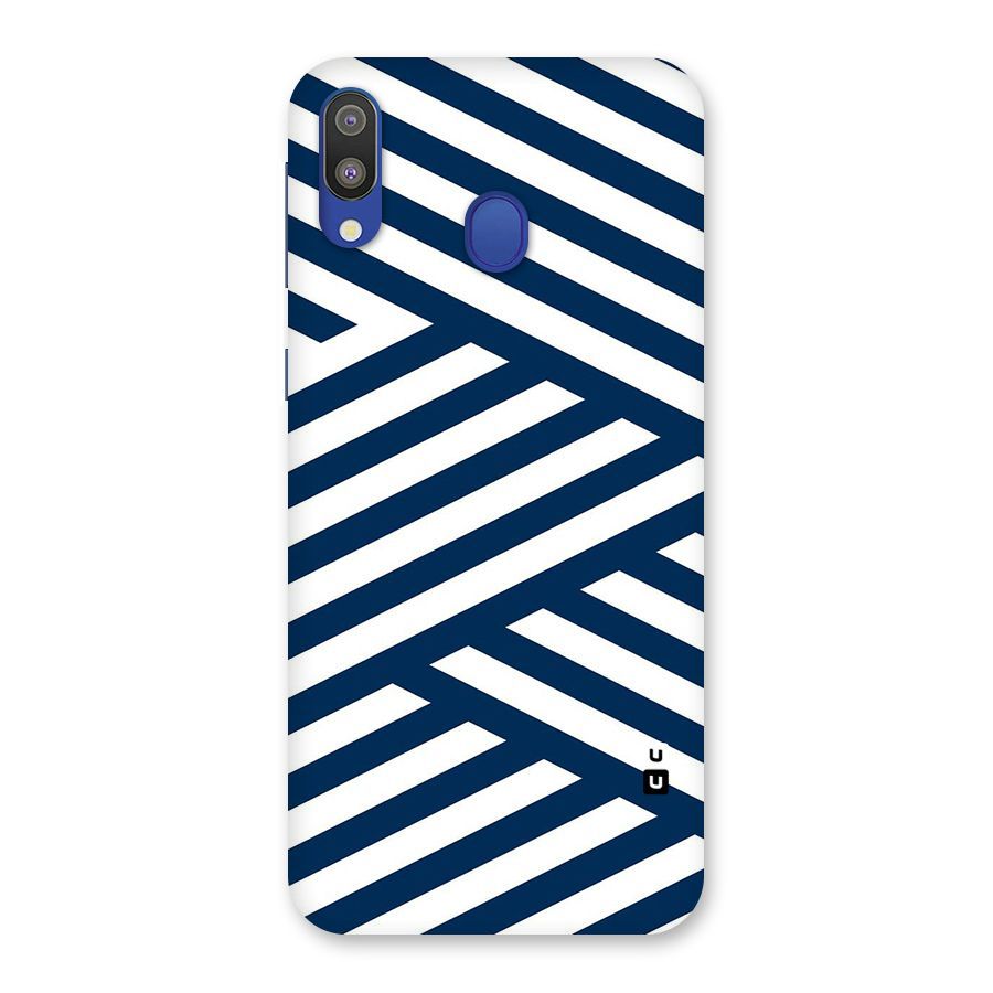 Zip Zap Pattern Back Case for Galaxy M20