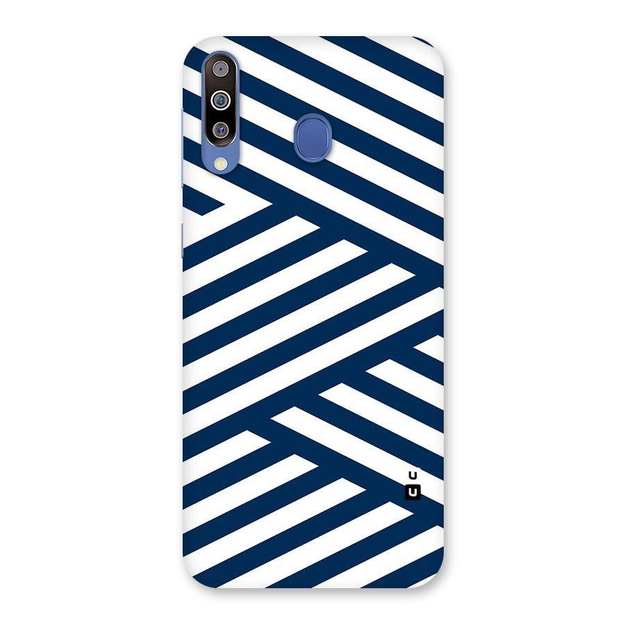 Zip Zap Pattern Back Case for Galaxy M30