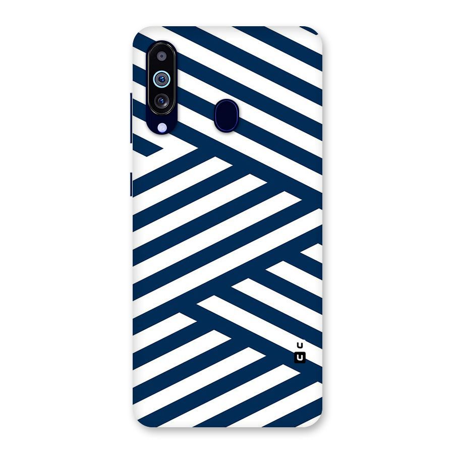 Zip Zap Pattern Back Case for Galaxy M40