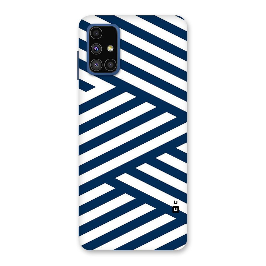 Zip Zap Pattern Back Case for Galaxy M51