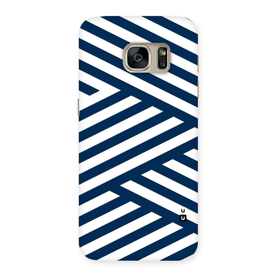 Zip Zap Pattern Back Case for Galaxy S7