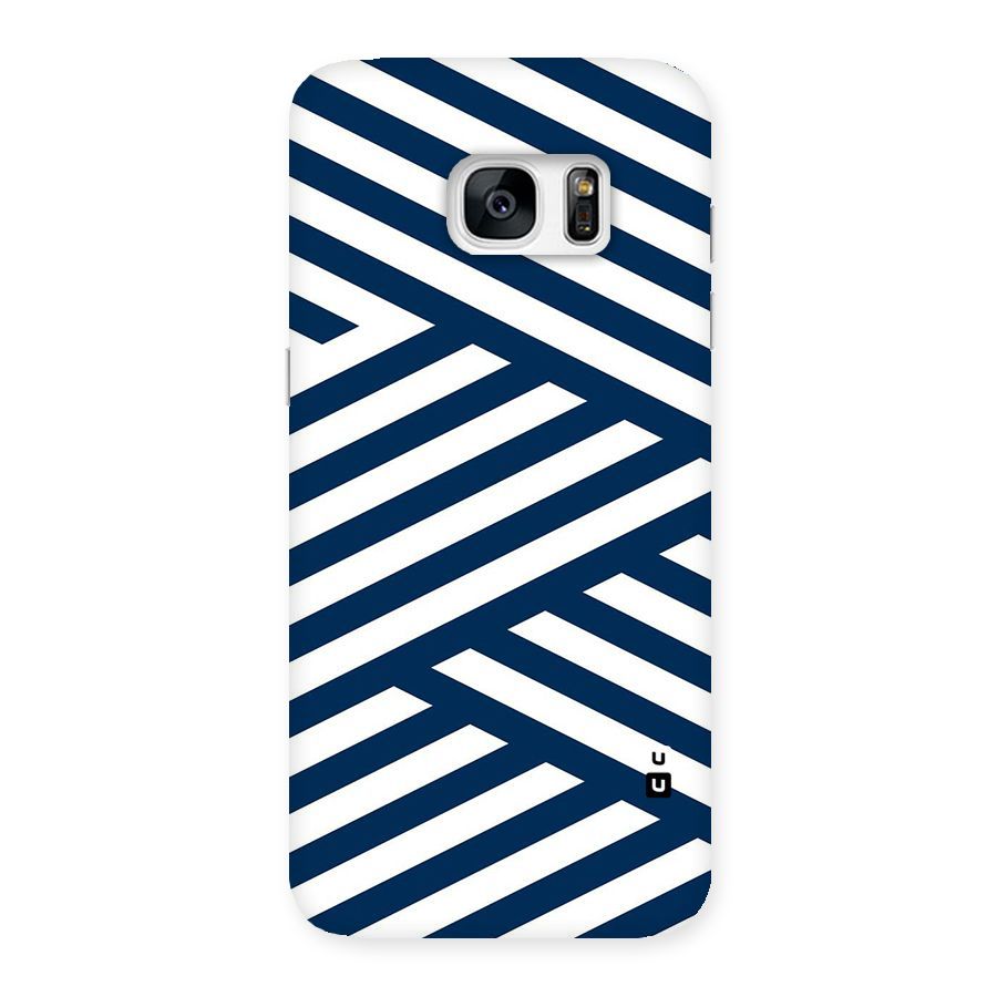 Zip Zap Pattern Back Case for Galaxy S7 Edge