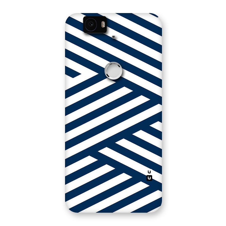Zip Zap Pattern Back Case for Google Nexus-6P