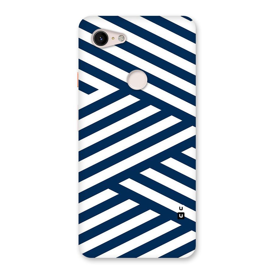 Zip Zap Pattern Back Case for Google Pixel 3 XL