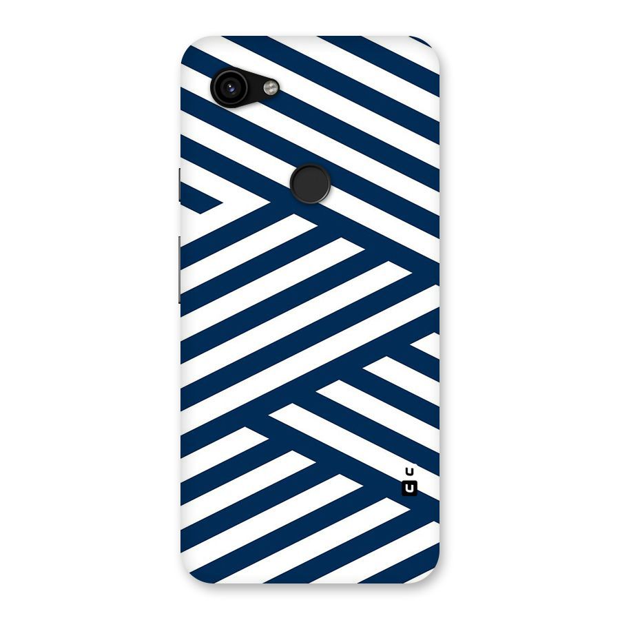 Zip Zap Pattern Back Case for Google Pixel 3a XL