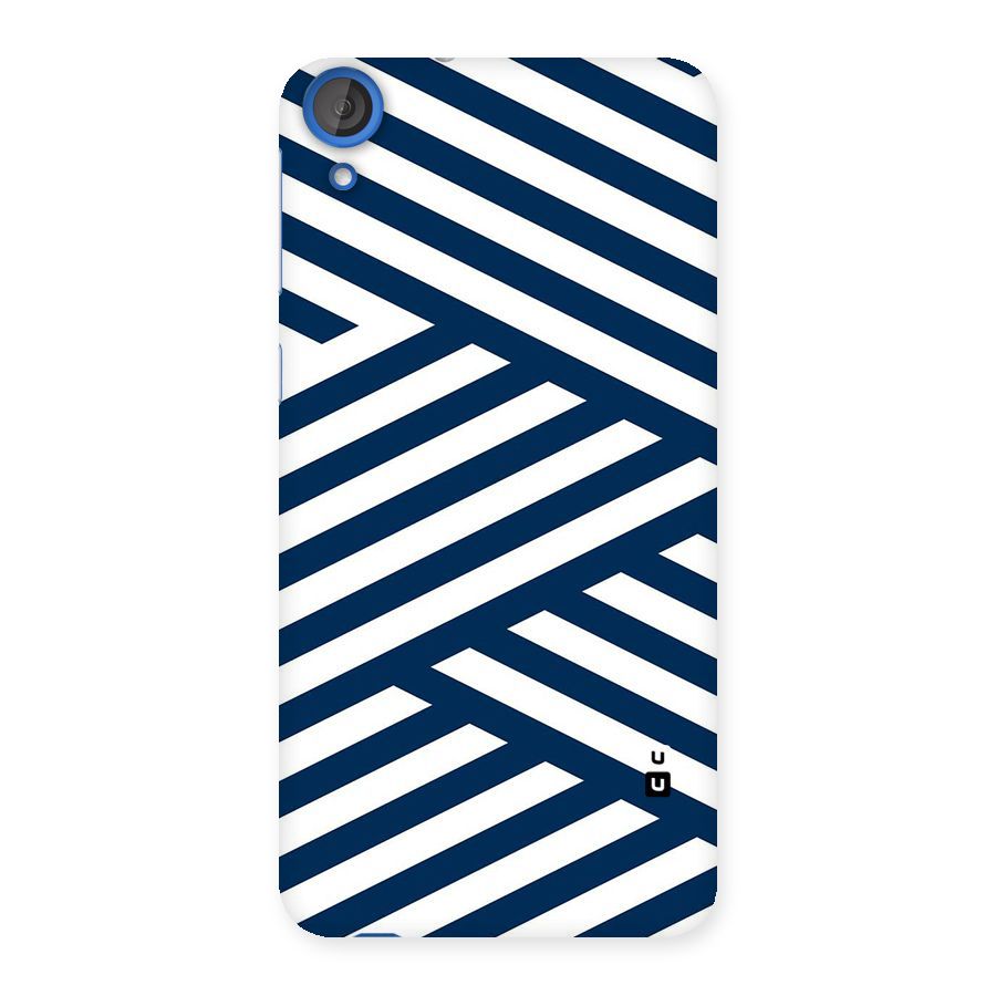 Zip Zap Pattern Back Case for HTC Desire 820