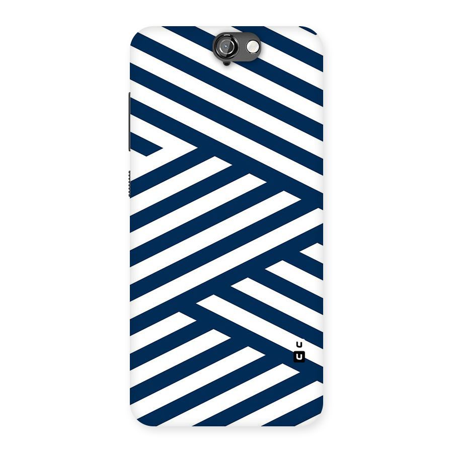 Zip Zap Pattern Back Case for HTC One A9
