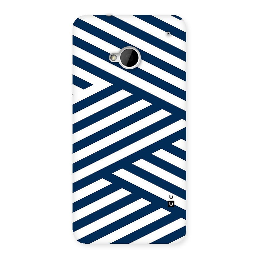 Zip Zap Pattern Back Case for HTC One M7