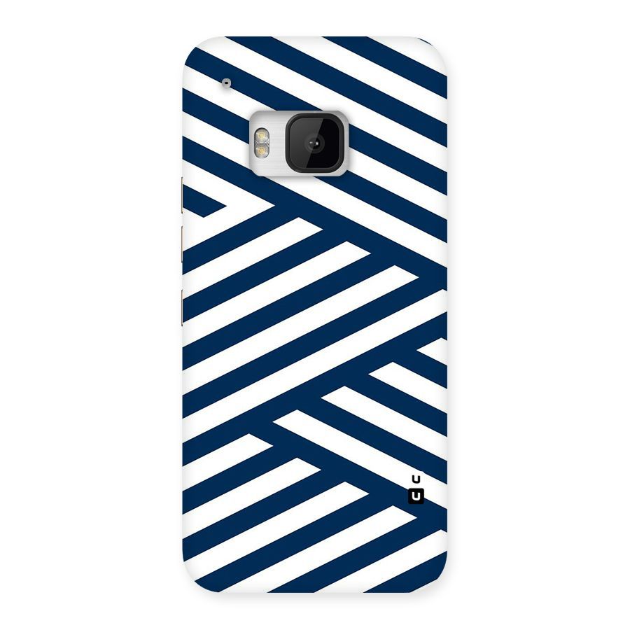 Zip Zap Pattern Back Case for HTC One M9
