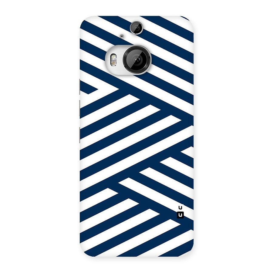 Zip Zap Pattern Back Case for HTC One M9 Plus