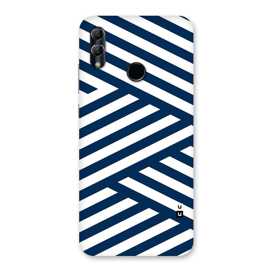Zip Zap Pattern Back Case for Honor 10 Lite