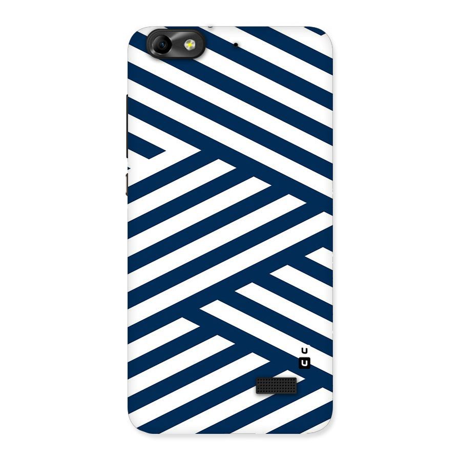 Zip Zap Pattern Back Case for Honor 4C
