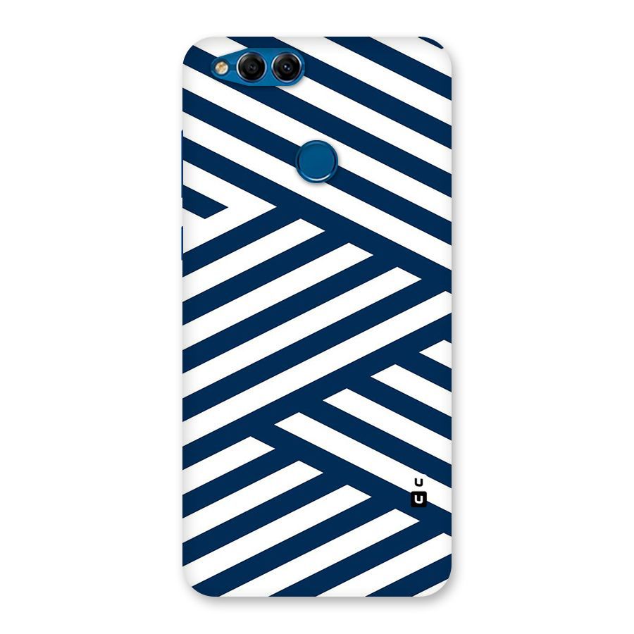 Zip Zap Pattern Back Case for Honor 7X