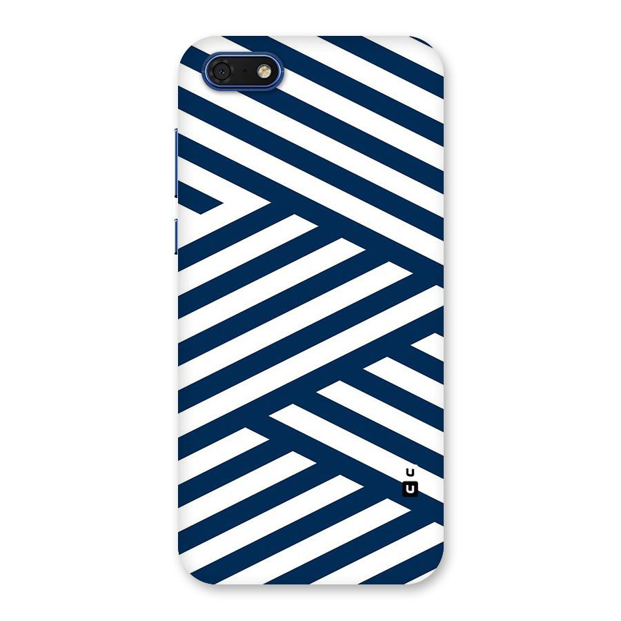 Zip Zap Pattern Back Case for Honor 7s