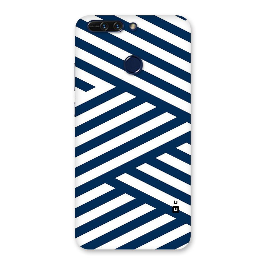Zip Zap Pattern Back Case for Honor 8 Pro