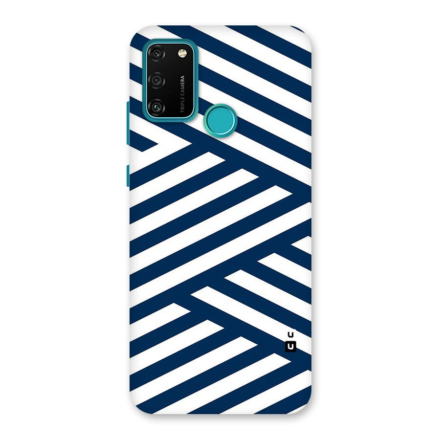 Zip Zap Pattern Back Case for Honor 9A