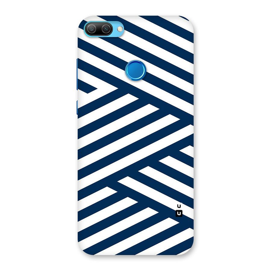 Zip Zap Pattern Back Case for Honor 9N