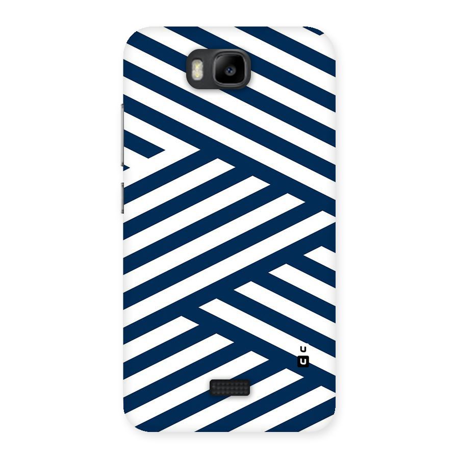 Zip Zap Pattern Back Case for Honor Bee