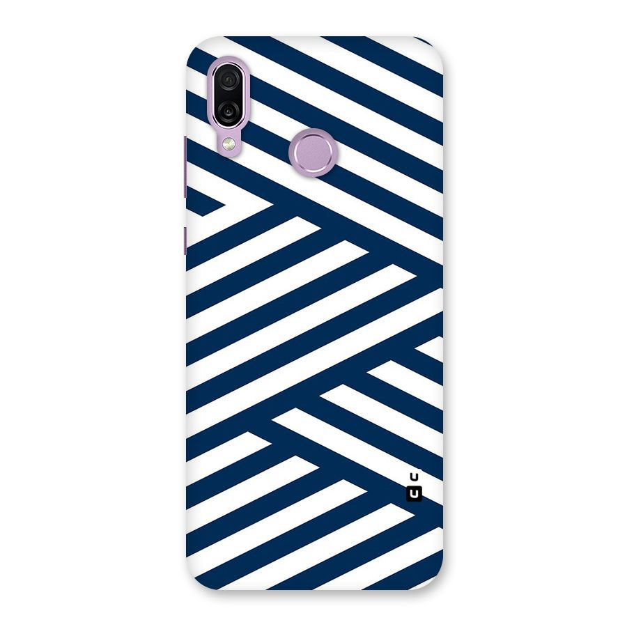 Zip Zap Pattern Back Case for Honor Play