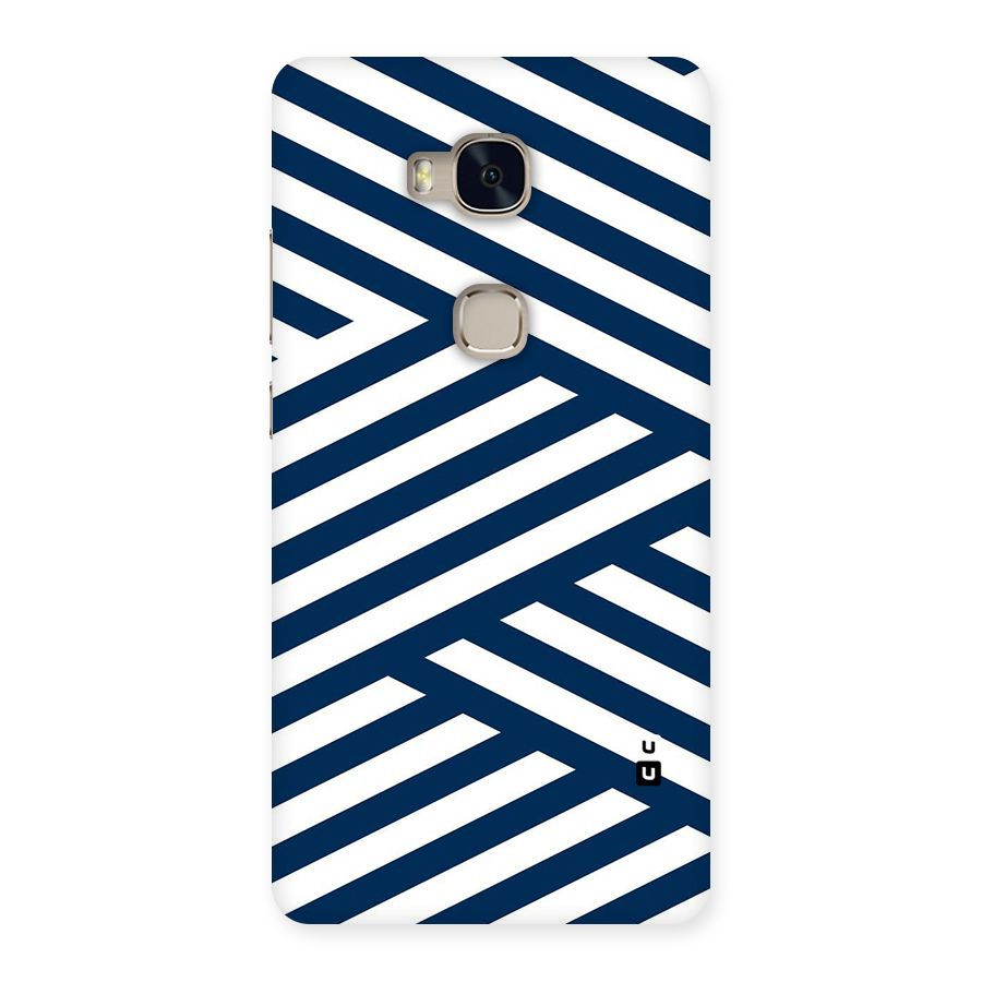 Zip Zap Pattern Back Case for Huawei Honor 5X