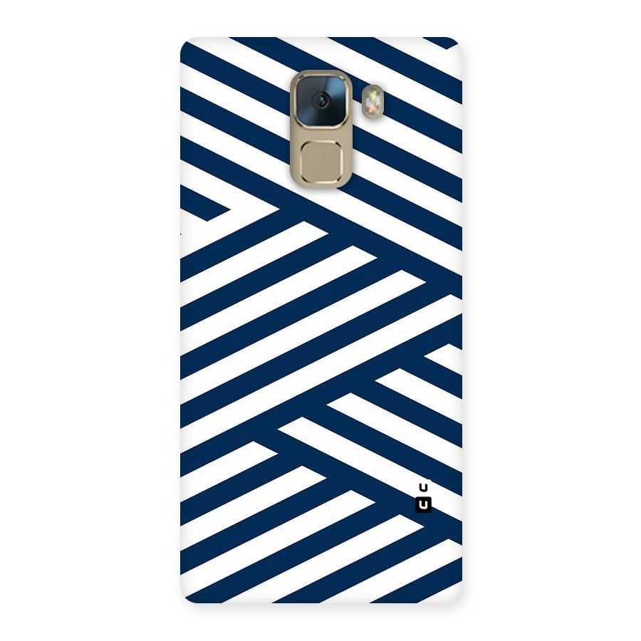 Zip Zap Pattern Back Case for Huawei Honor 7