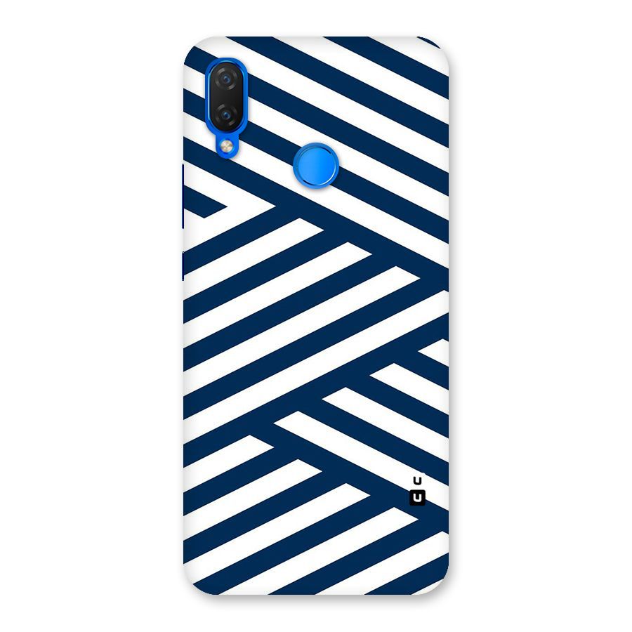 Zip Zap Pattern Back Case for Huawei P Smart+