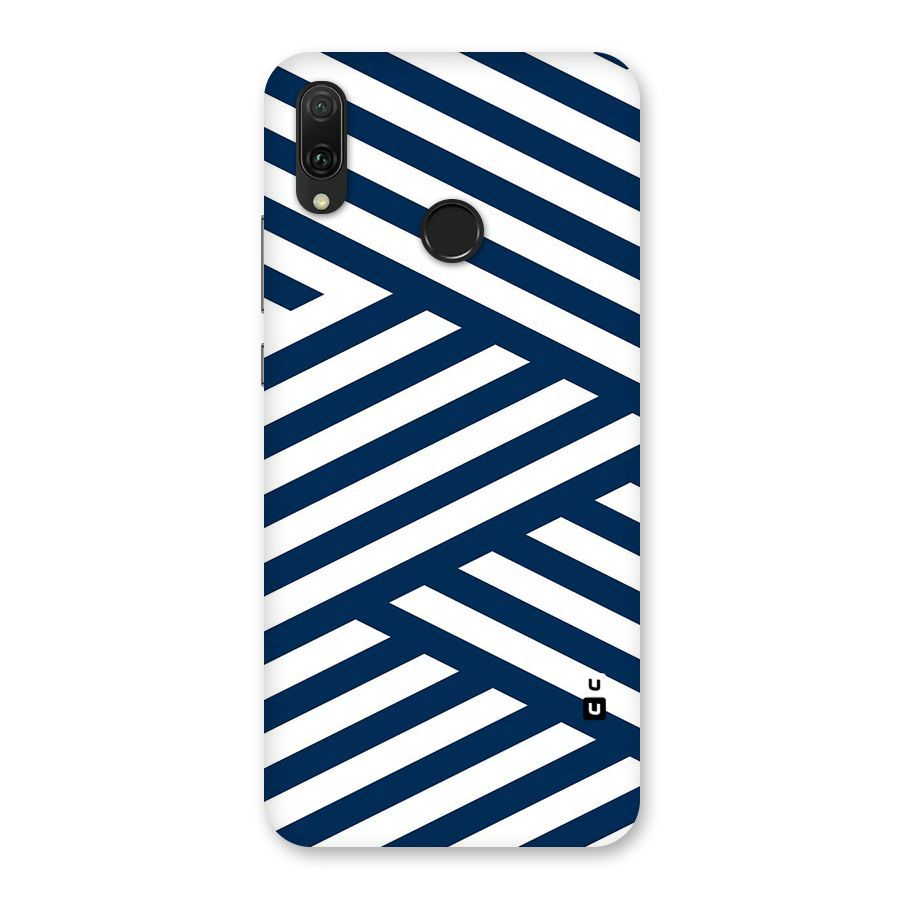Zip Zap Pattern Back Case for Huawei Y9 (2019)