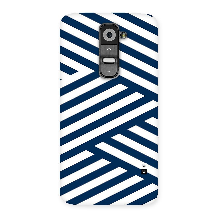 Zip Zap Pattern Back Case for LG G2