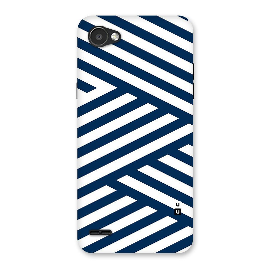 Zip Zap Pattern Back Case for LG Q6