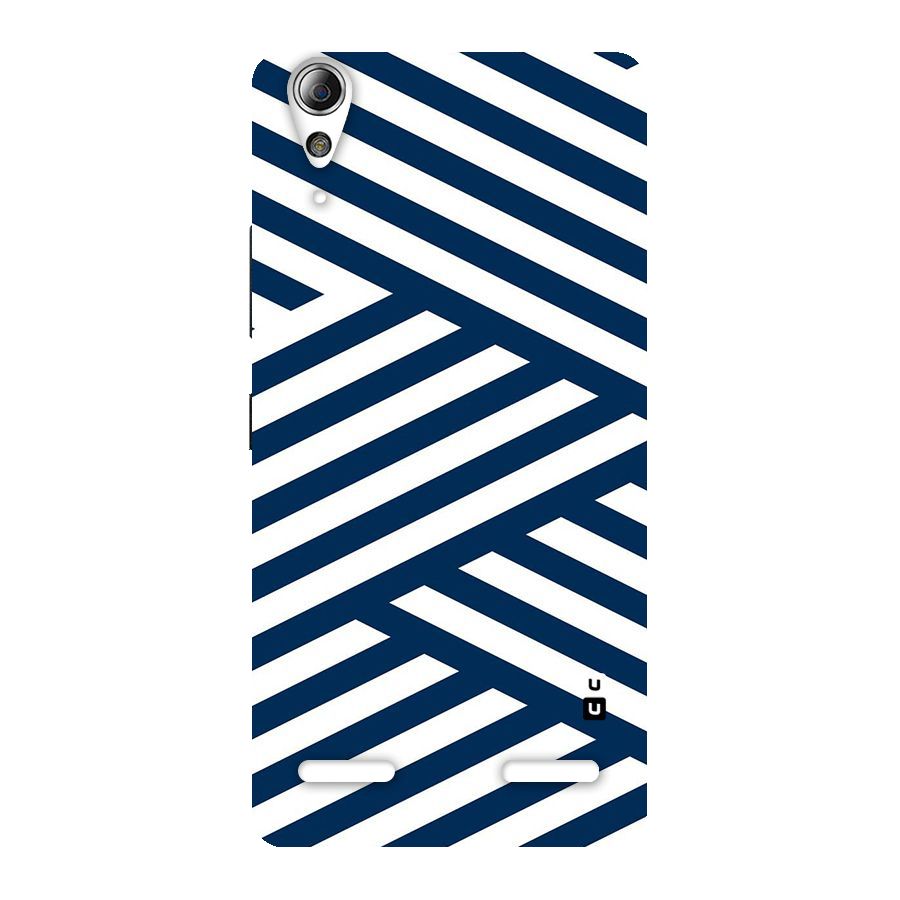 Zip Zap Pattern Back Case for Lenovo A6000 Plus