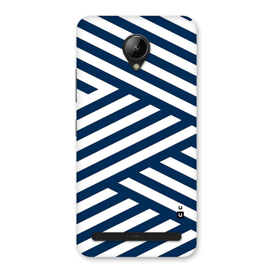 Zip Zap Pattern Back Case for Lenovo C2