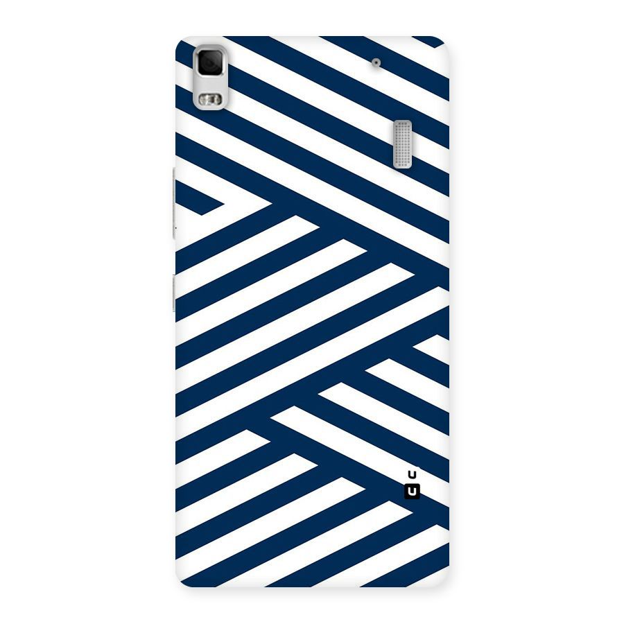 Zip Zap Pattern Back Case for Lenovo K3 Note