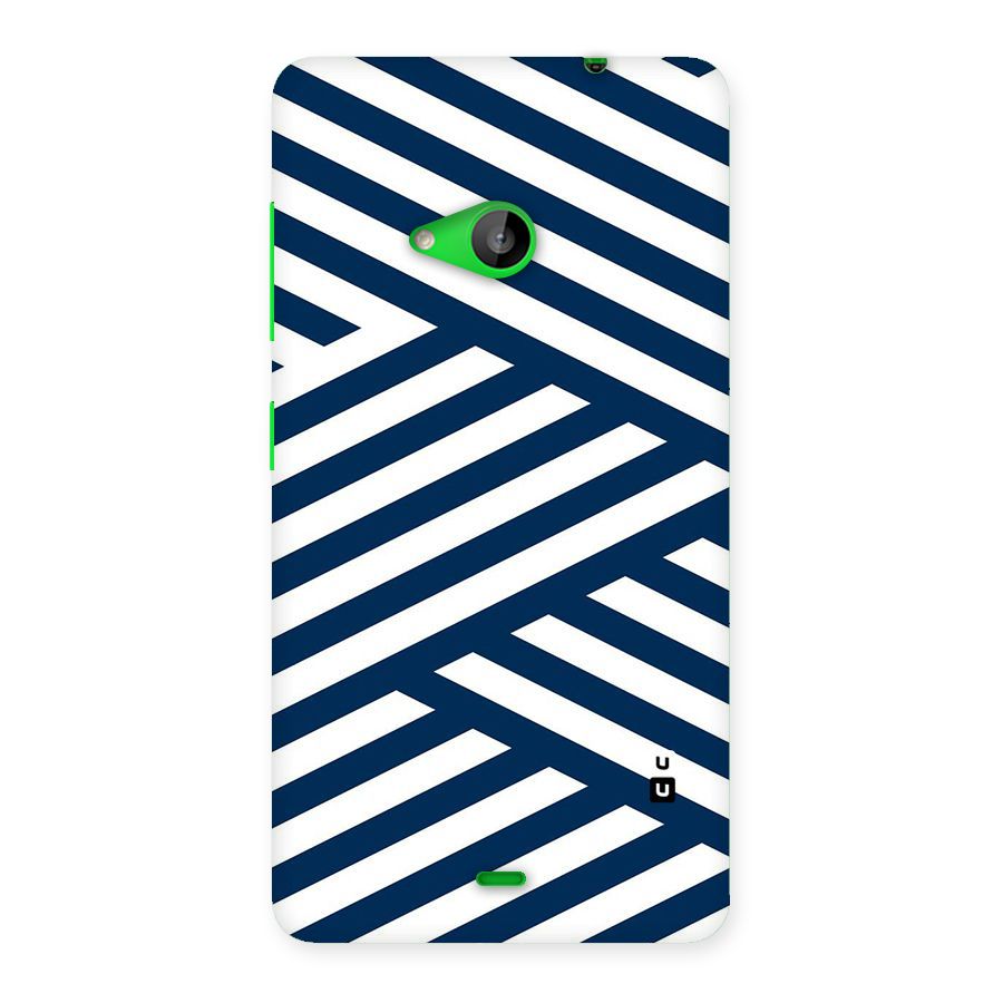 Zip Zap Pattern Back Case for Lumia 535