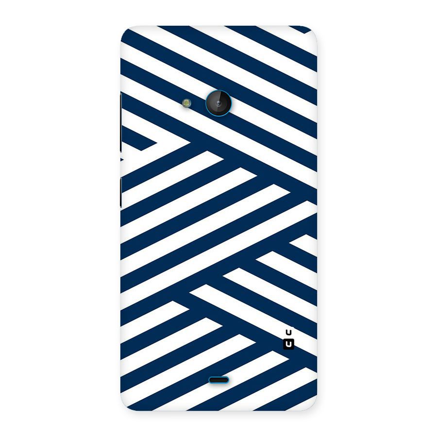 Zip Zap Pattern Back Case for Lumia 540