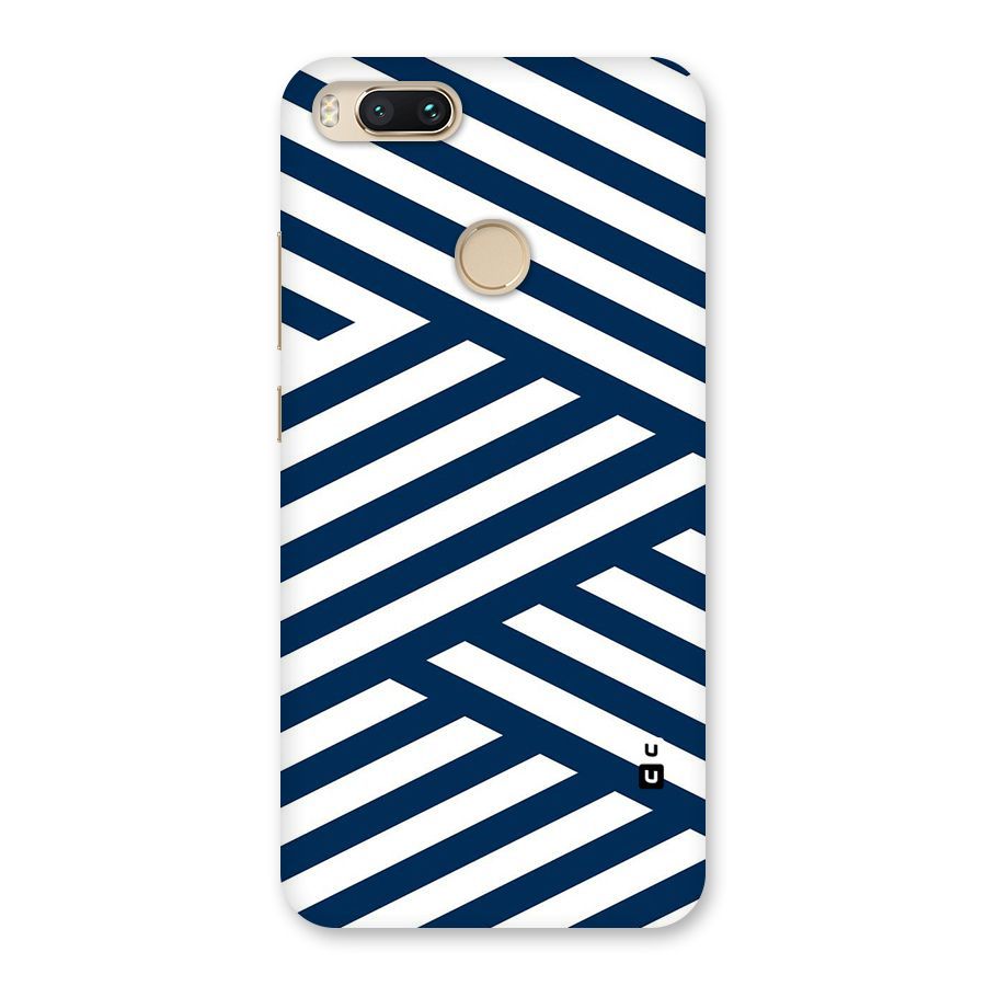 Zip Zap Pattern Back Case for Mi A1