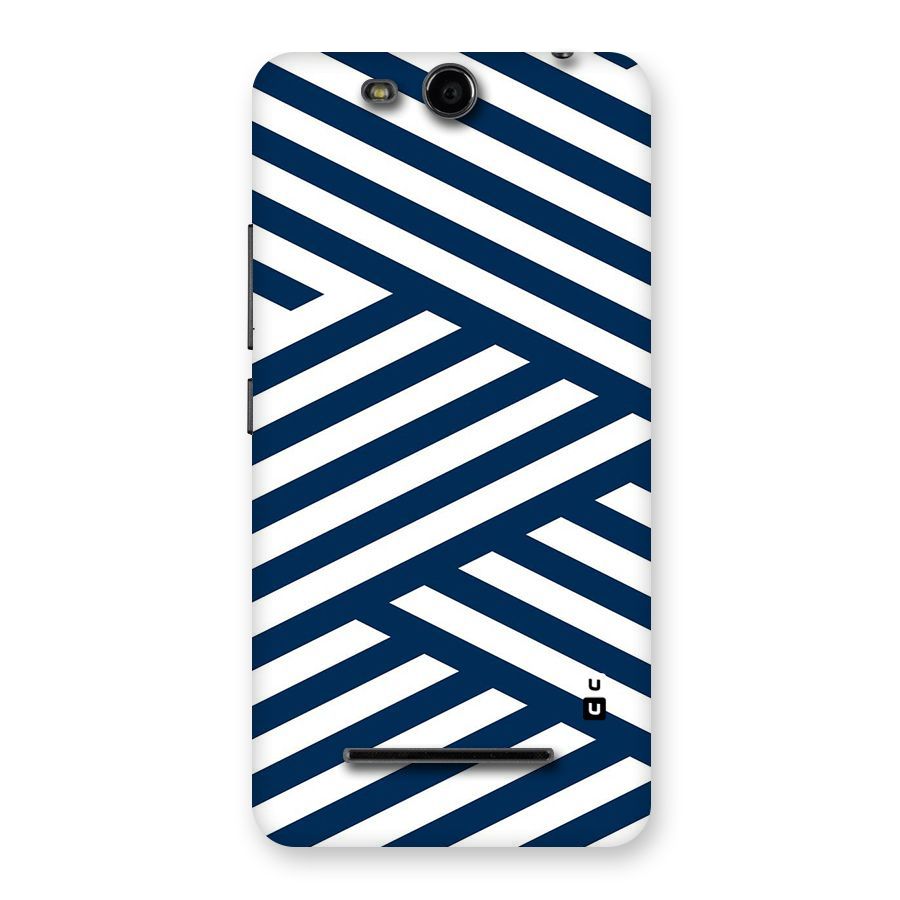 Zip Zap Pattern Back Case for Micromax Canvas Juice 3 Q392