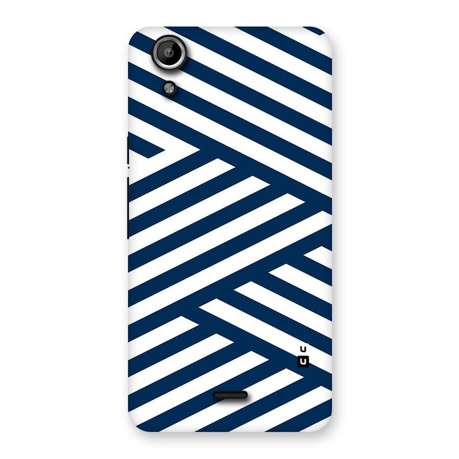 Zip Zap Pattern Back Case for Micromax Canvas Selfie Lens Q345