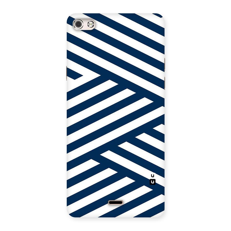 Zip Zap Pattern Back Case for Micromax Canvas Silver 5