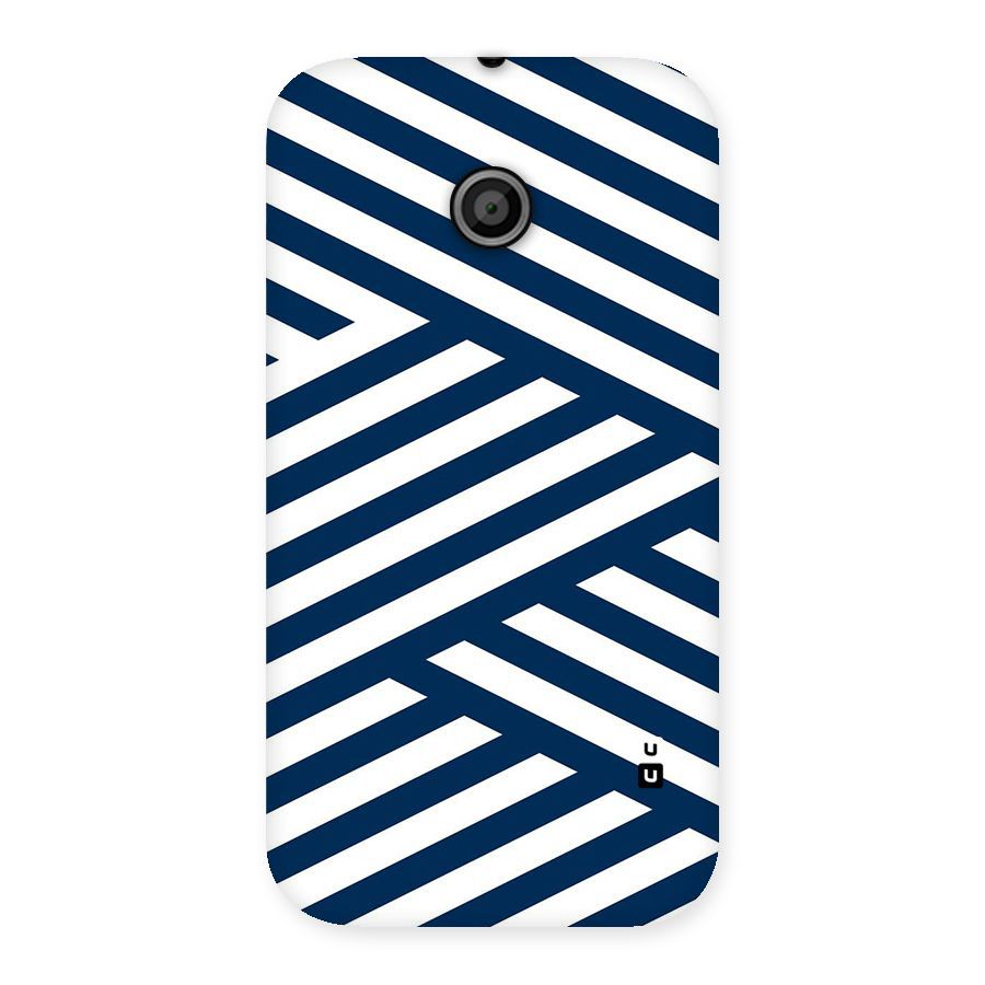 Zip Zap Pattern Back Case for Moto E
