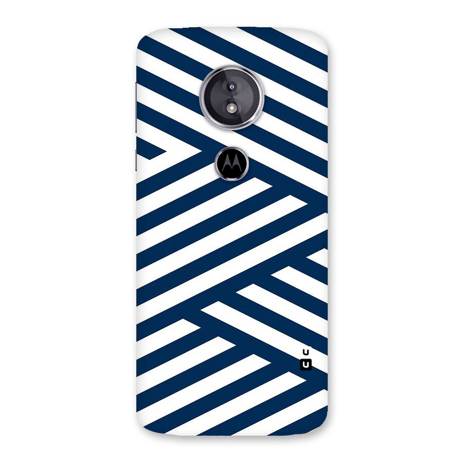 Zip Zap Pattern Back Case for Moto E5
