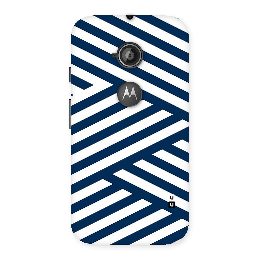 Zip Zap Pattern Back Case for Moto E 2nd Gen