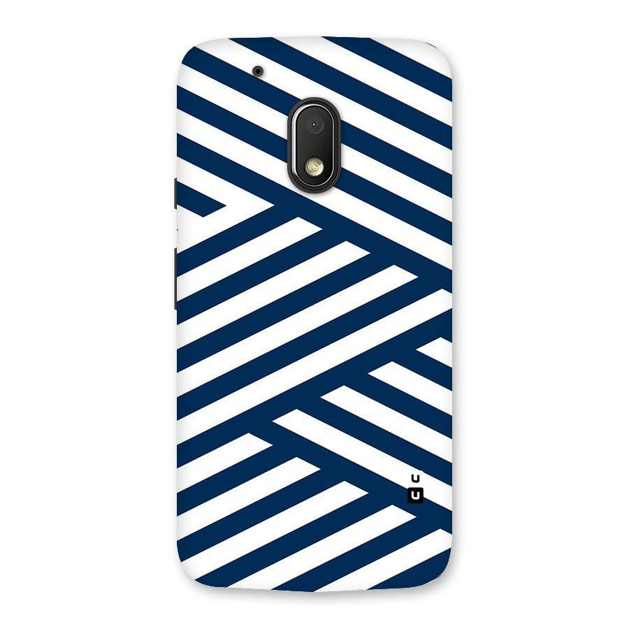 Zip Zap Pattern Back Case for Moto G4 Play