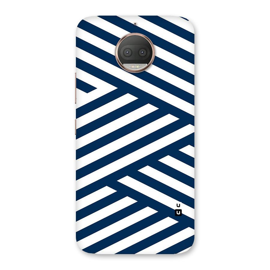 Zip Zap Pattern Back Case for Moto G5s Plus