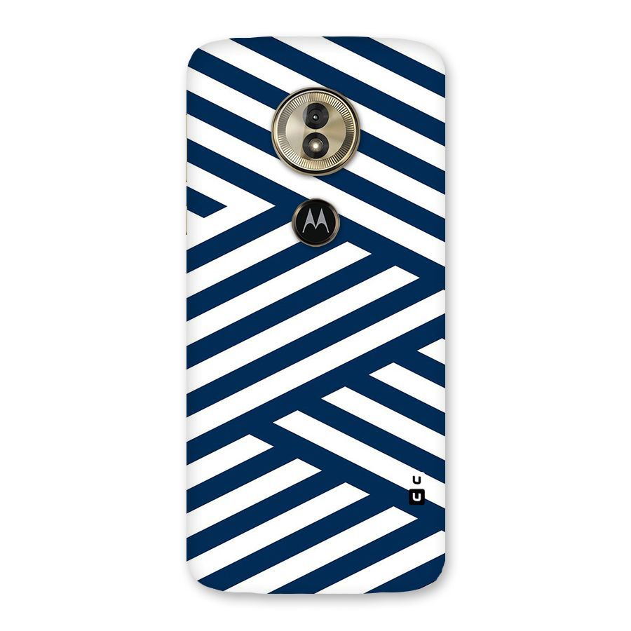 Zip Zap Pattern Back Case for Moto G6 Play