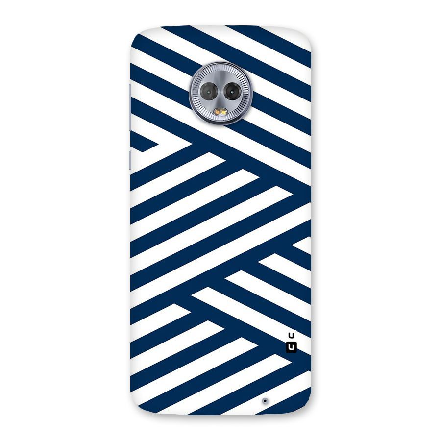 Zip Zap Pattern Back Case for Moto G6 Plus