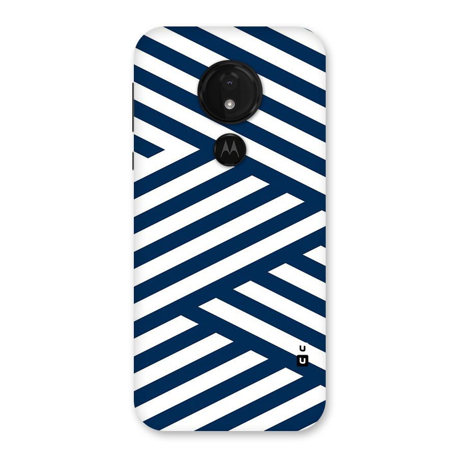 Zip Zap Pattern Back Case for Moto G7 Power