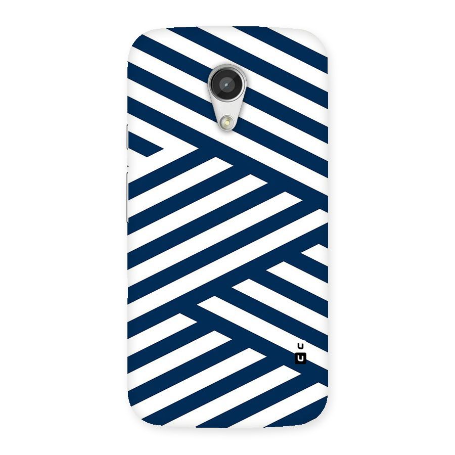 Zip Zap Pattern Back Case for Moto G 2nd Gen