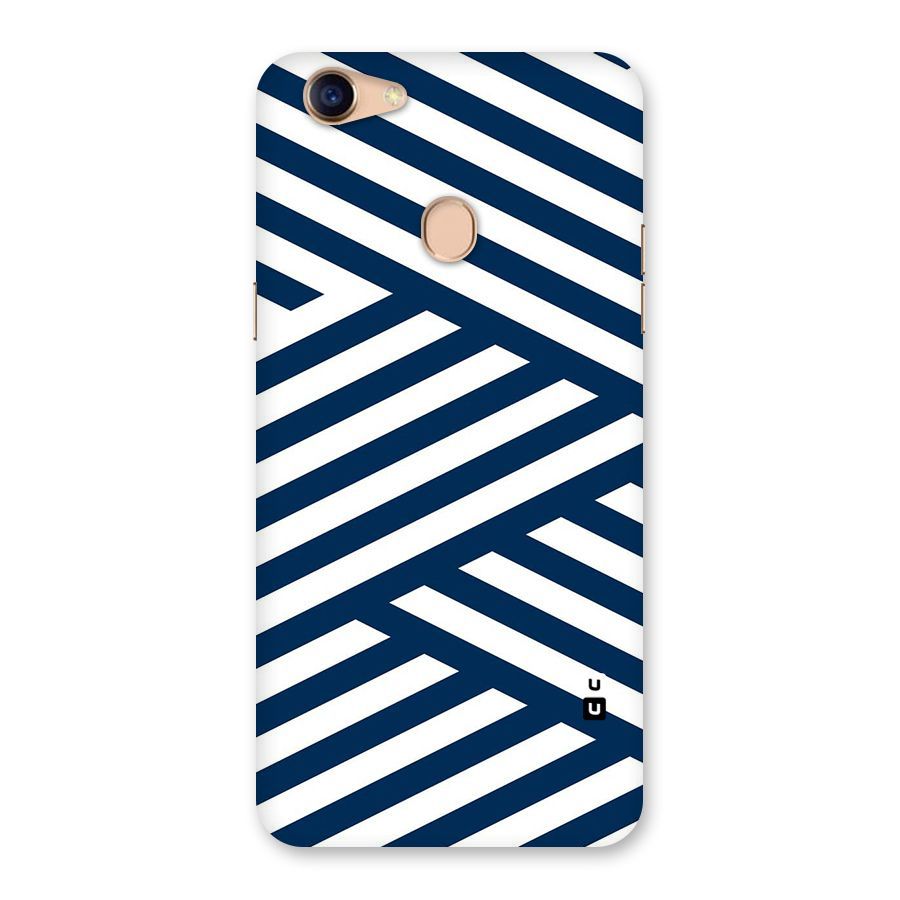 Zip Zap Pattern Back Case for Oppo F5 Youth